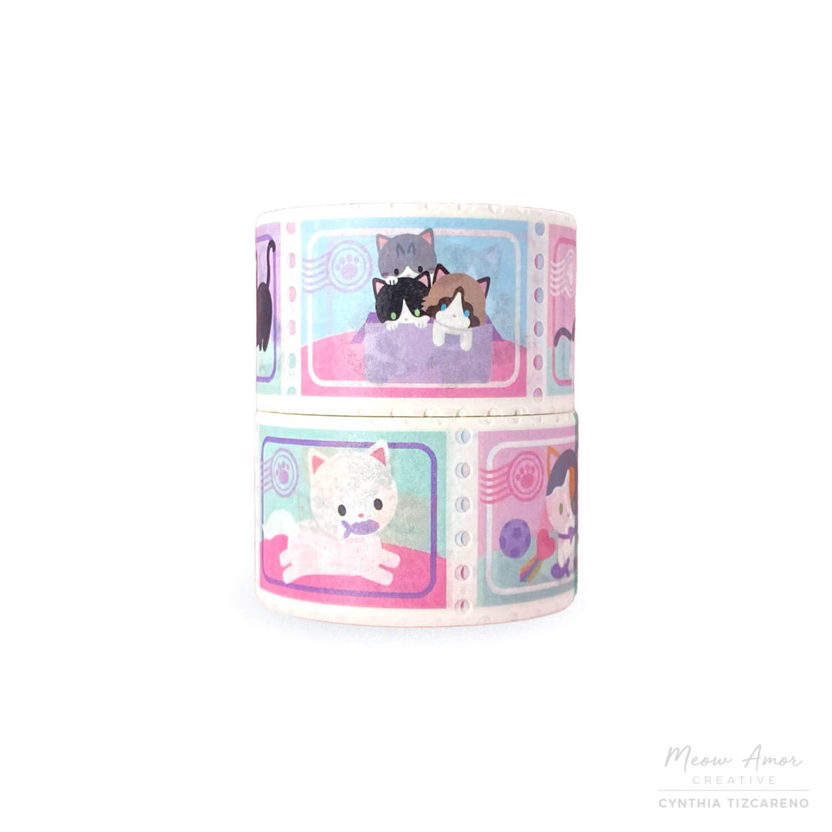 Fairy Cat Stamp Washi Tape – Meow Amor Creative